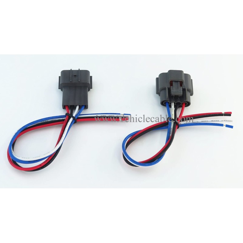 Wire Harness Male and Female Pigtail Cable Alternators Repair Plug Harness Connector Pigtail Compatible with Nissan Murano Maxima VQ35DE 