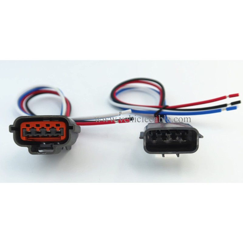 Wire Harness Male and Female Pigtail Cable Alternators Repair Plug Harness Connector Pigtail Compatible with Nissan Murano Maxima VQ35DE 