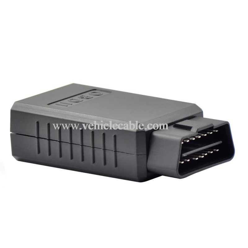 OLLGEN 16 Pin OBD 2 OBDII Male Connector OBD2 16 pin Adaptor J1962 Connector OBDII Plug with Screws Car Diagnostic Cable Connector (OBD Male Plug) 