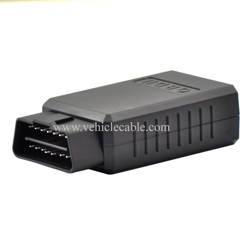 OLLGEN 16 Pin OBD 2 OBDII Male Connector OBD2 16 pin Adaptor J1962 Connector OBDII Plug with Screws Car Diagnostic Cable Connector (OBD Male Plug) 