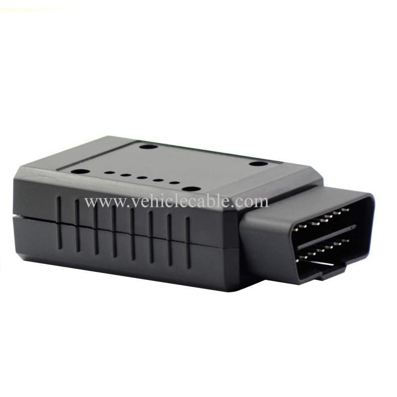 OLLGEN 16 Pin OBD 2 OBDII Male Connector OBD2 16 pin Adaptor J1962 Connector OBDII Plug with Screws Car Diagnostic Cable Connector (OBD Male Plug) 