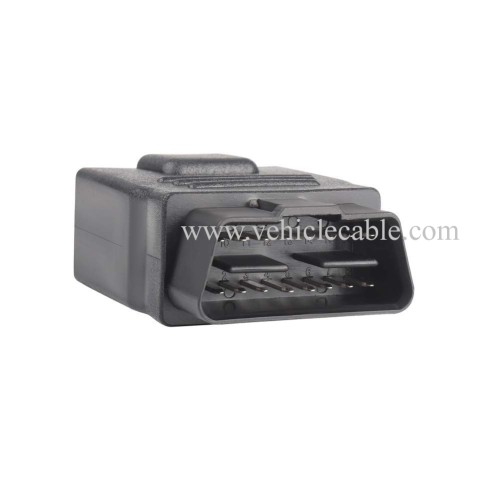OLLGEN Mini Size OBD2 OBDII Full 16 Pin Male to Female Adapter Diagnostic Extender OBD Port Extension Connector Converter for Car Repair Shop or Testing Institution