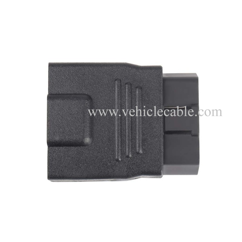 OLLGEN Mini Size OBD2 OBDII Full 16 Pin Male to Female Adapter Diagnostic Extender OBD Port Extension Connector Converter for Car Repair Shop or Testing Institution 
