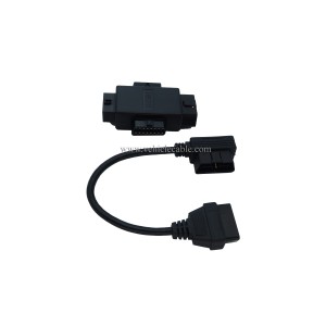 1pcs OBD2 Male to Female Extension Cable 1pcs OBD ii 16Pin J1962 1Male to 3 Female Adapter 
