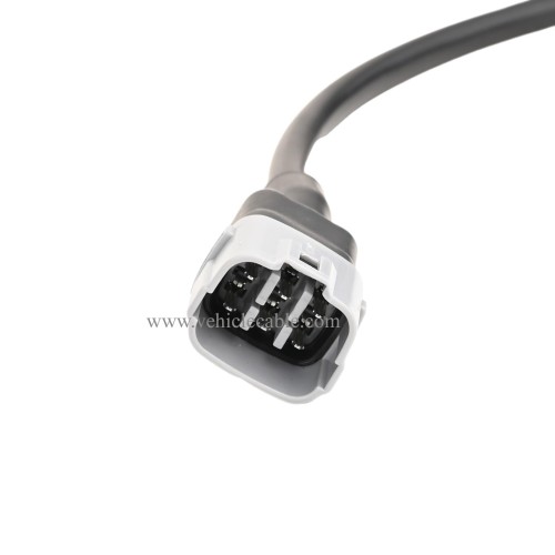 OLLGEN 1ft 30cm 6 Pin to OBD 16 Pin Motorbike OBD II Adapter,Motorcycle OBD2 Diagnostic Cable