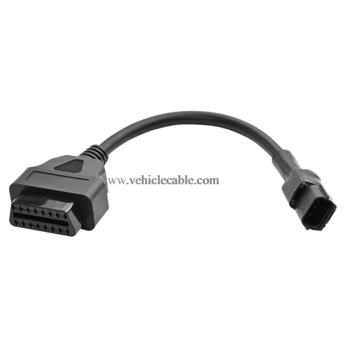 OLLGEN 3 Pin Motorbike OBD Adapter,Motorcycle OBD2 Diagnostic Cable