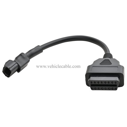 OLLGEN 3 Pin Motorbike OBD Adapter,Motorcycle OBD2 Diagnostic Cable