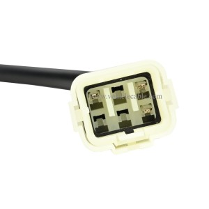 OLLGEN 30cm 1ft 12" 3 Pin to OBD 16 Pin Motorbike OBD II Adapter,Motorrad Motorcycle OBD2 Diagnostic Cable for KTM 
