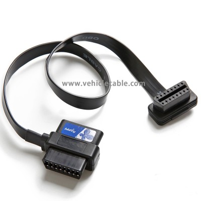 bbfly-A9 OBD II OBD2 16 Pin Splitter Extension 1x Male and 2X Female Extension Cable Adapter (2FT/60CM) (1 Pack)