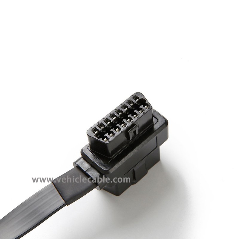 bbfly-A9 OBD II OBD2 16 Pin Splitter Extension 1x Male and 2X Female Extension Cable Adapter (2FT/60CM) (1 Pack) 