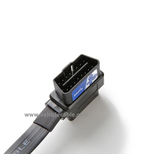 bbfly-A9 OBD II OBD2 16 Pin Splitter Extension 1x Male and 2X Female Extension Cable Adapter (2FT/60CM) (1 Pack)