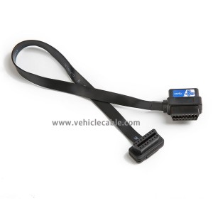 bbfly-A9 OBD II OBD2 16 Pin Splitter Extension 1x Male and 2X Female Extension Cable Adapter (2FT/60CM) (1 Pack) 