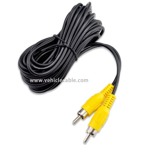 OLLGEN RCA Video Cable,Digital Audio Coaxial Cable with Male to Male Single Plug,A/V Extension Cord for Subwoofer Car Rear View Parking Buckup Camera,3m/10feet
