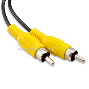 OLLGEN RCA Video Cable,Digital Audio Coaxial Cable with Male to Male Single Plug,A/V Extension Cord for Subwoofer Car Rear View Parking Buckup Camera,3m/10feet 