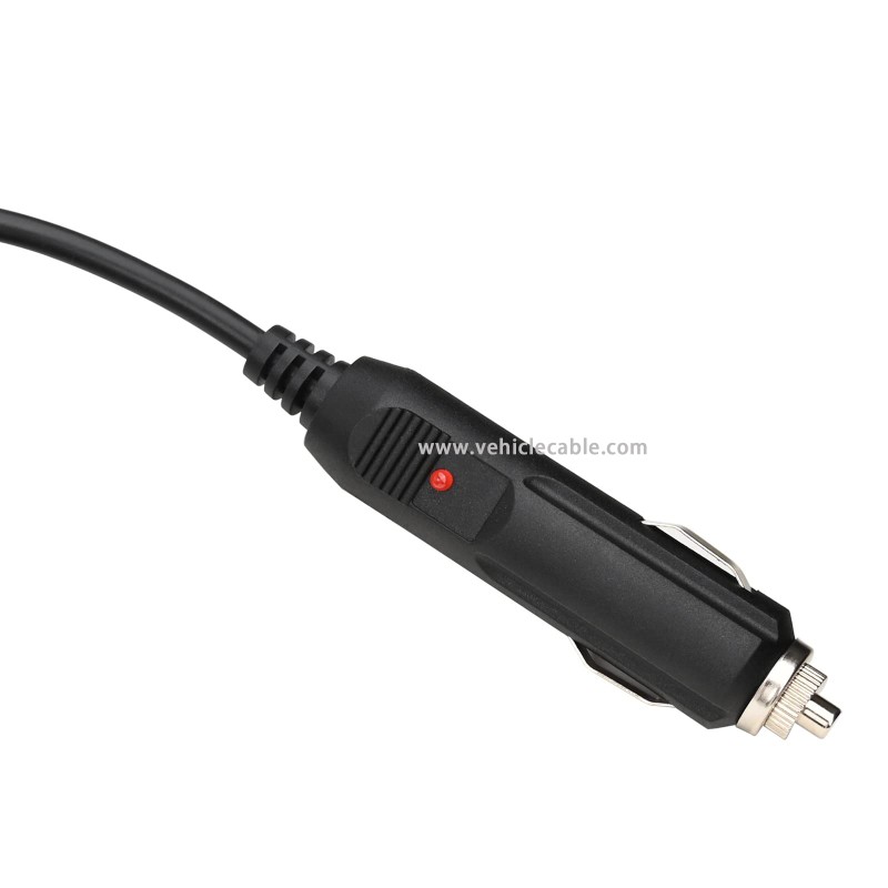 OLLGEN 1M/3.3ft Car OBD2 Vehicle ECU Emergency Power Supply Cable Car Memory Save Any 12V DC Power Source with Cigarette Lighter to OBD Female Connector Cable Adapter Black 