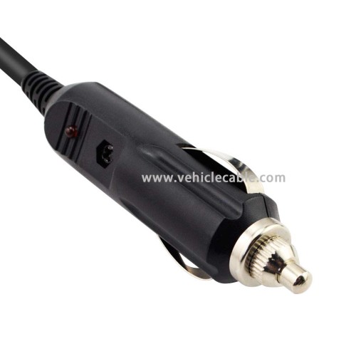 OLLGEN 1M/3.3ft Car OBD2 Vehicle ECU Emergency Power Supply Cable Car Memory Save Any 12V DC Power Source with Cigarette Lighter to OBD Female Connector Cable Adapter Black