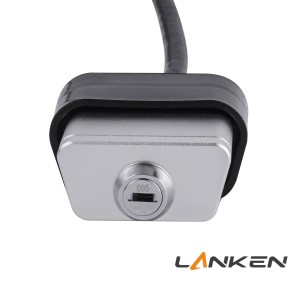 Anti-theft OBDii Port Lock Metal OBD2 Port Lock with 2 Keys OBDii Connector 