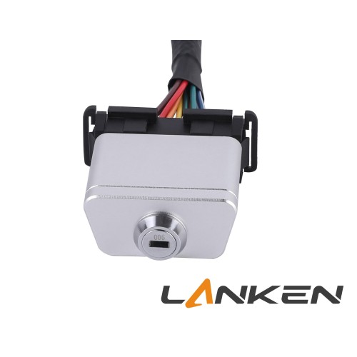 Anti-theft OBDii Port Lock Metal OBD2 Port Lock with 2 Keys OBDii Connector