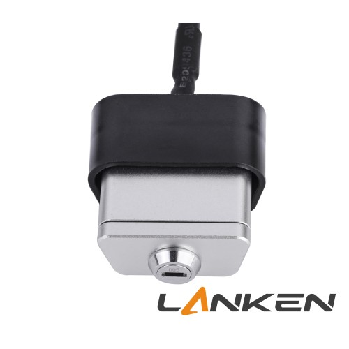 Anti-theft OBDii Port Lock Metal OBD2 Port Lock with 2 Keys OBDii Connector