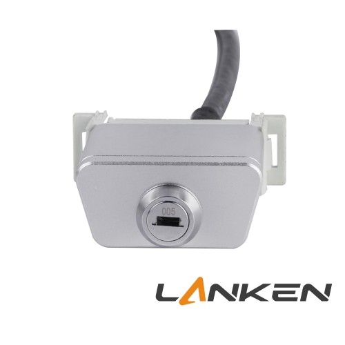 Anti-theft OBDii Port Lock Metal OBD2 Port Lock with 2 Keys OBDii Connector