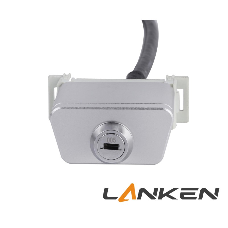 Anti-theft OBDii Port Lock Metal OBD2 Port Lock with 2 Keys OBDii Connector 