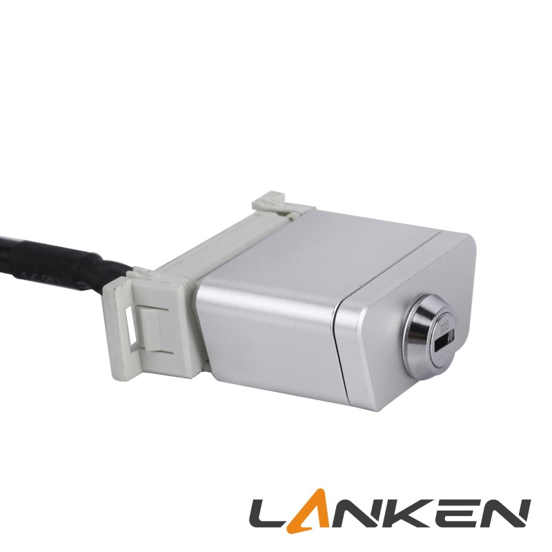 Anti-theft OBDii Port Lock Metal OBD2 Port Lock with 2 Keys OBDii Connector 