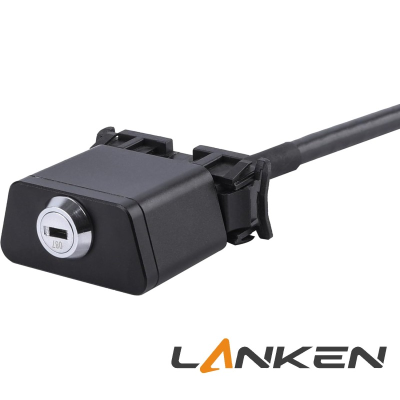 Metal  OBDii  port lock cap    OBD2 Connector Anti-Theft obd2 OBDii Port Lock  with 2 keys